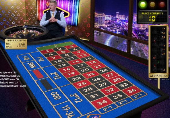 Casino online live roulette