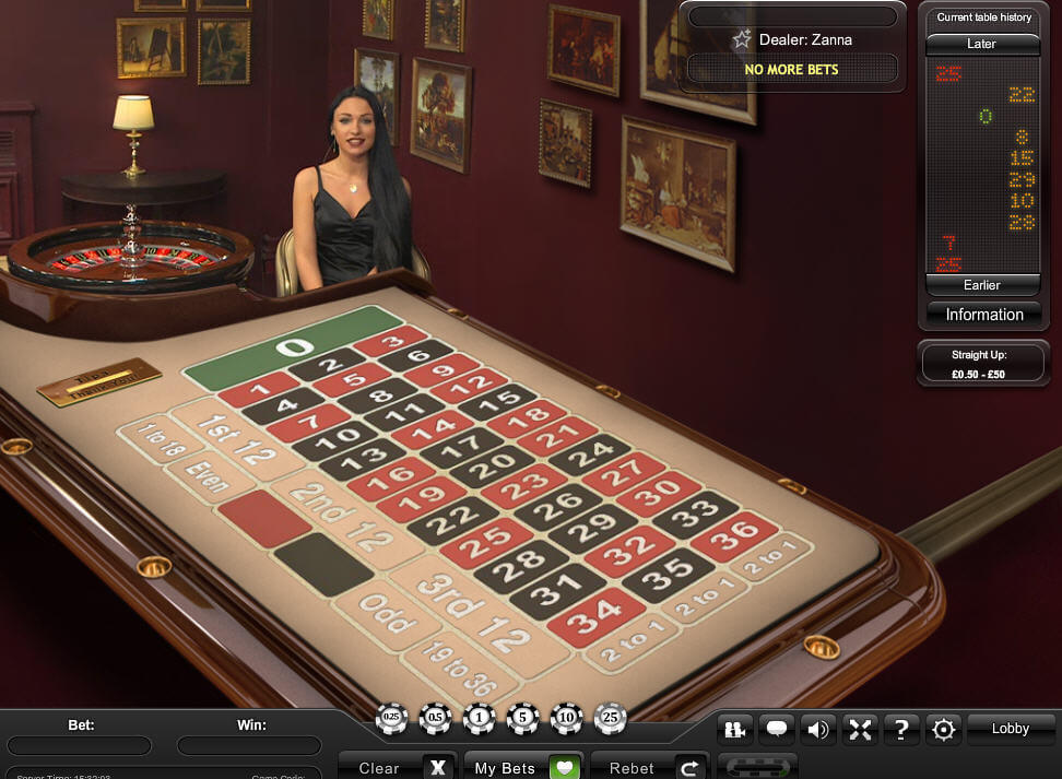 Low limit live roulette games